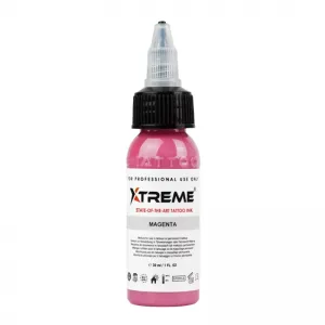 Xtreme Ink Magenta, 30 ml, Tus Profesional pentru Tatuaje REACH