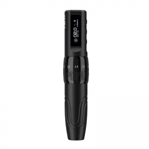 POPU MINI DIVA Pro Onyx Black - Aparat Wireless pentru Micropigmentare PMU cu Stroke Reglabil 2.0 - 3.5 mm