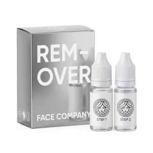 FACE Two-Phase Remover 2x12ml - Set Profesional pentru Indepartarea Pigmentului PMU si Tatuajelor