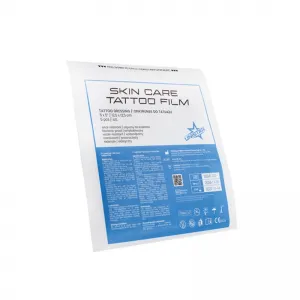 UNISTAR Skin Care Tattoo Film Second Skin 12,5 x 12,5 cm - Folie pentru Tatuaje, Set 5 buc