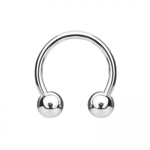 Cercel Circular CBB, Tija 1.2 mm, Otel 316L