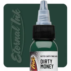 Eternal Ink Dirty Money 30ml- Tus pentru Practica Tatuaje