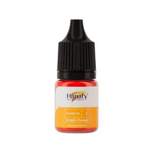 Hanafy Corrector No. 1 Bright Orange - Pigment Corector PMU Pentru Practica