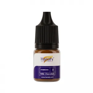 Hanafy No. 3 Milk Chocolate - Pigment Sprancene PMU Pentru Practica