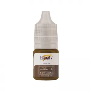 Hanafy Pulse by Julie Kim No. 4 Cafe Mocha 5ml - Pigment Sprancene PMU Pentru Practica