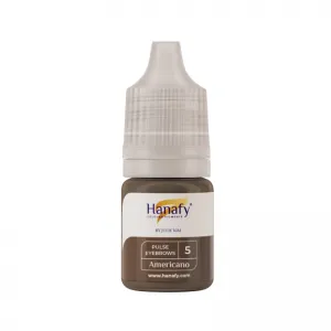 Hanafy Pulse by Julie Kim No. 5 Americano 5ml - Pigment Sprancene PMU Pentru Practica