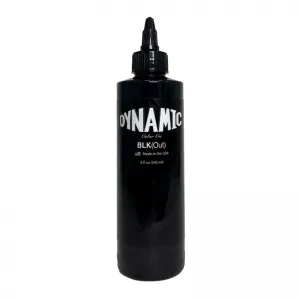 Dynamic BLKOUT Tattoo Ink Tus Tatuaje Negru 240ml