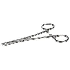 Forceps Mosquito Drept pentru Piercing, cu Varfuri Plate