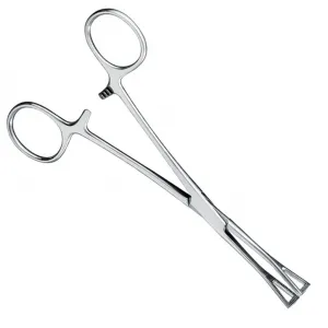 Forceps Pennington pentru Piercing, Cap Triunghiular 11 mm