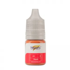 Hanafy Lips No. 3 Peach - Pigment PMU Buze Pentru Practica