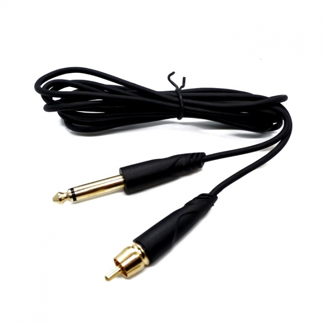 Clipcord Hummingbird Negru - Cablu RCA pentru Masina de Tatuat