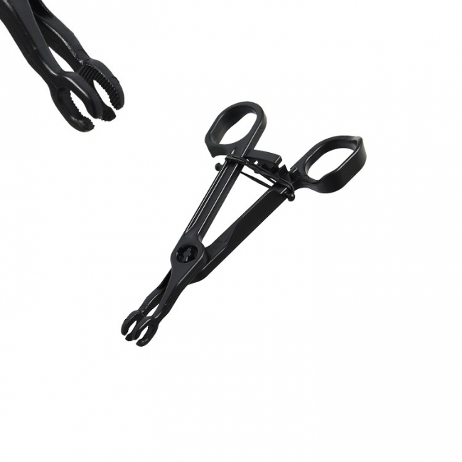 Forceps Poli Clamp Open Round