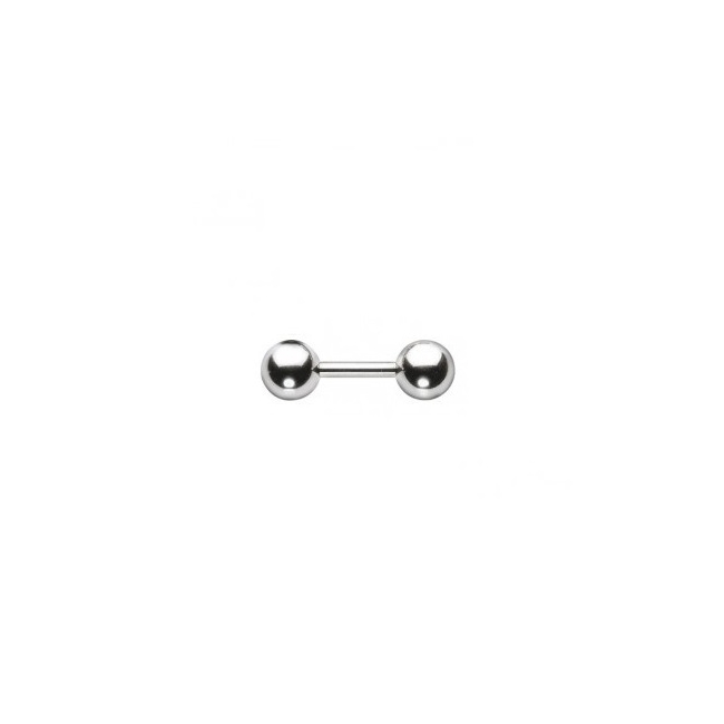 Cercel BB Barbell cu Bila de 4mm