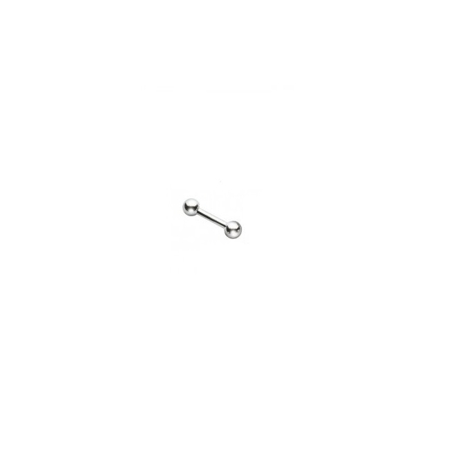 Cercel BB Barbell cu Bila de 3mm
