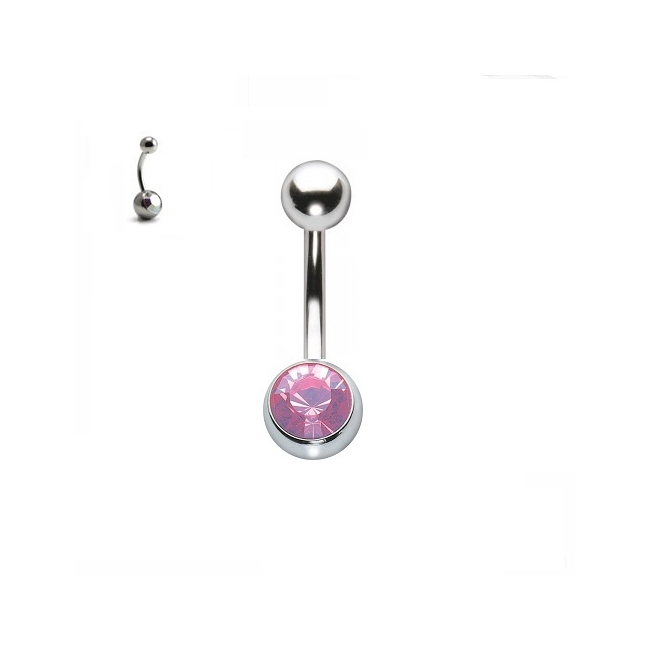 Cercel Buric Baby Rose 1.6 x 12mm