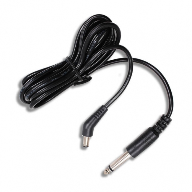 Clip Cord DC L45 Negru - Cablu Alimentare pentru Tatuaj