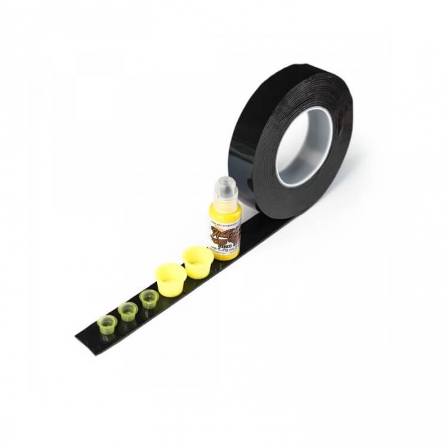 Magic Black Tape - Banda Adeziva Dubla pentru Capacele de Pigment