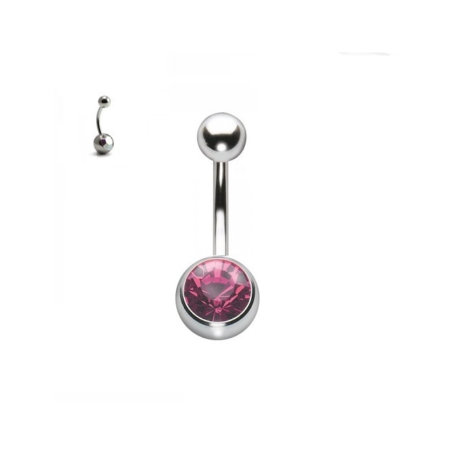 Cercel Buric Fuchsia 1.6 x 14mm