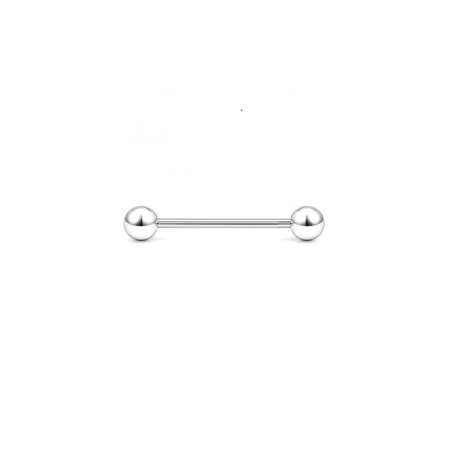 Cercel BB Barbell cu Bila de 4mm