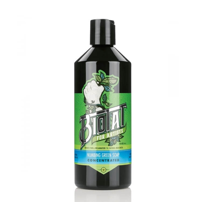 BIOTAT Numbing Tattoo Green Soap Concentrate - 500ml