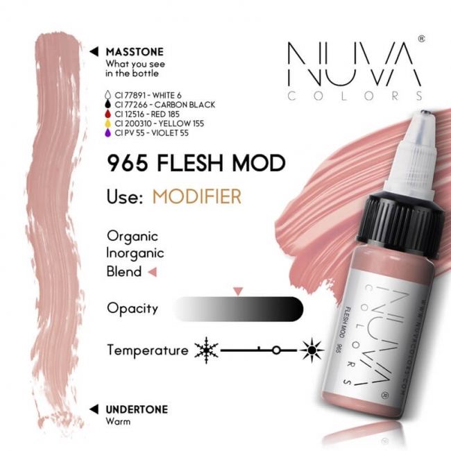 Nuva Colurs Modifier - 965 Flesh Mod 15ml