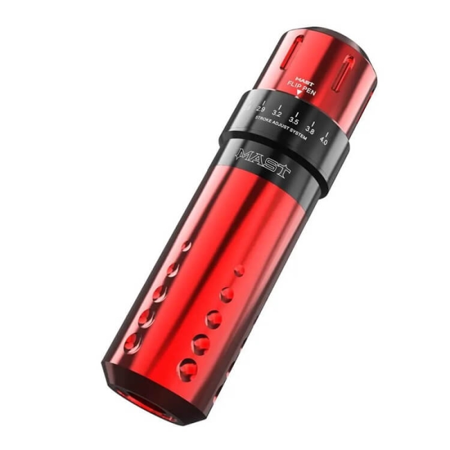 Mast Flip Red Stroke 2.6 - 4.0mm, Masina De Tatuat