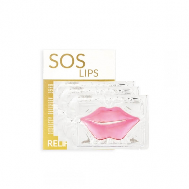 Biotek SOS - Plasture Hidratant pentru Buze - Set 3 Plasturi