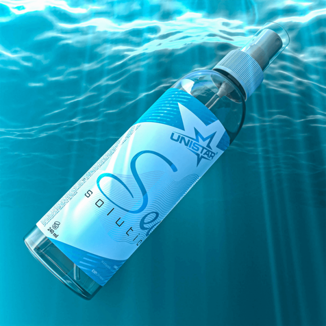 UNISTAR SeaSolution - Solutie de Curatare pentru Tatuaje 240ml