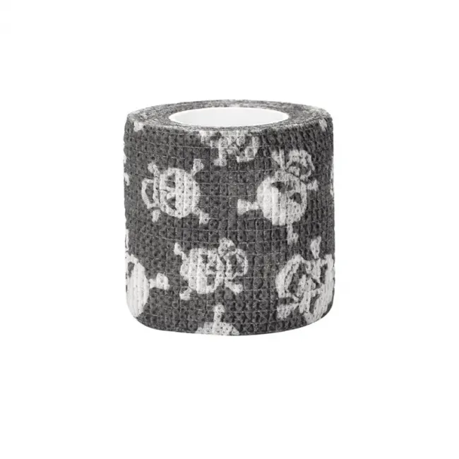 Bandaj Elastic Pro Wrap 5cm x 4.5m, Skull