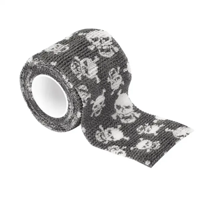 Bandaj Elastic Pro Wrap 5cm x 4.5m, Skull