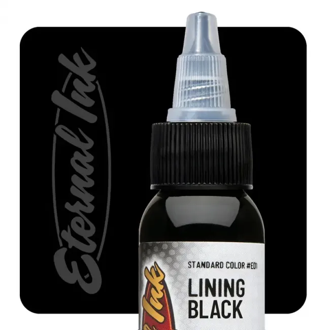 Eternal Lining Black 15ml,  Cerneala Neagra Pentru Practica