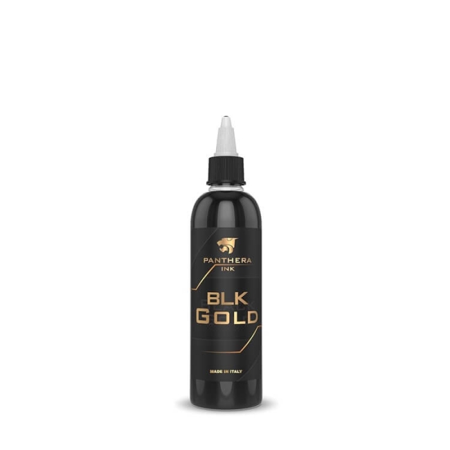 Panthera Black Gold Ink - Tus Negru Profesional pentru Tatuaje