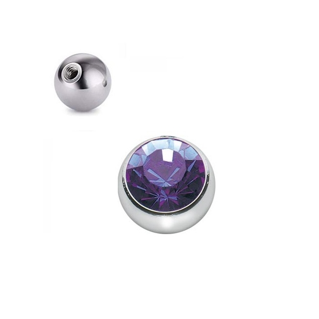 Bila Piercing Amethyst