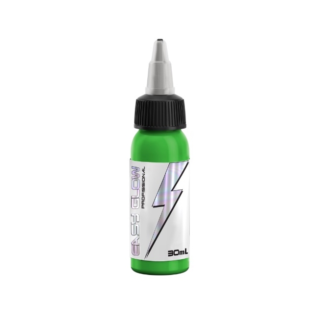 Easy Glow Brilliant Green 30ml, Tus Desen By Electric Ink