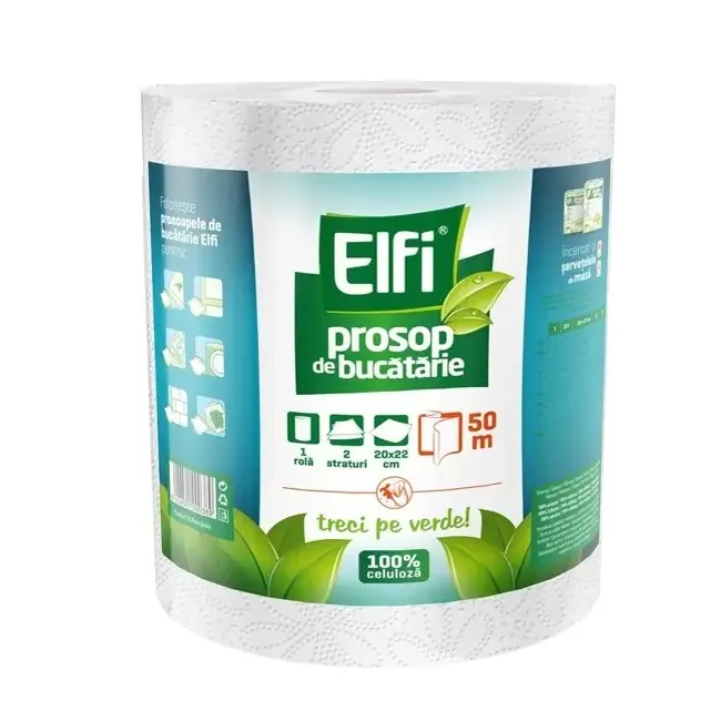 Prosop Din Hartie, Elfi, 2 Straturi, 50m
