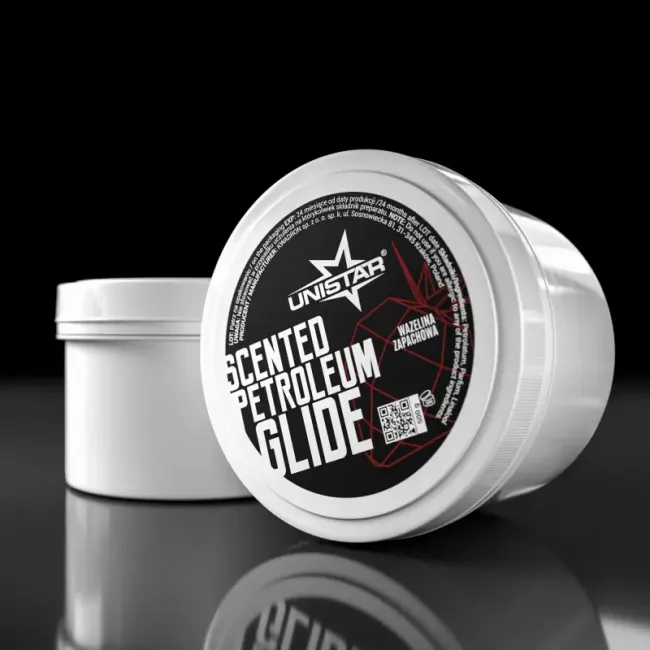 UNISTAR - Vaselina Alba Parfumata pentru Tatuaje Capsuni 500g