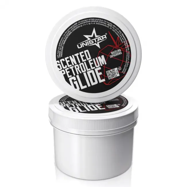 UNISTAR - Vaselina Alba Parfumata pentru Tatuaje Capsuni 500g