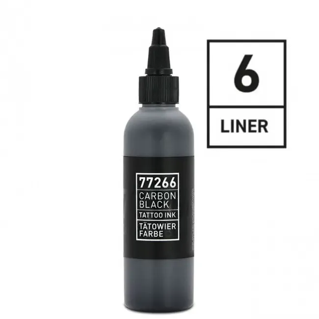 Carbon Black REINVENTED - Liner 6, Tus Tatuaje Pentru Linii