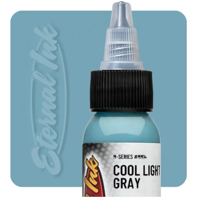 Eternal Ink Cool Light Gray 30ml - Tus pentru Practica Tatuaje
