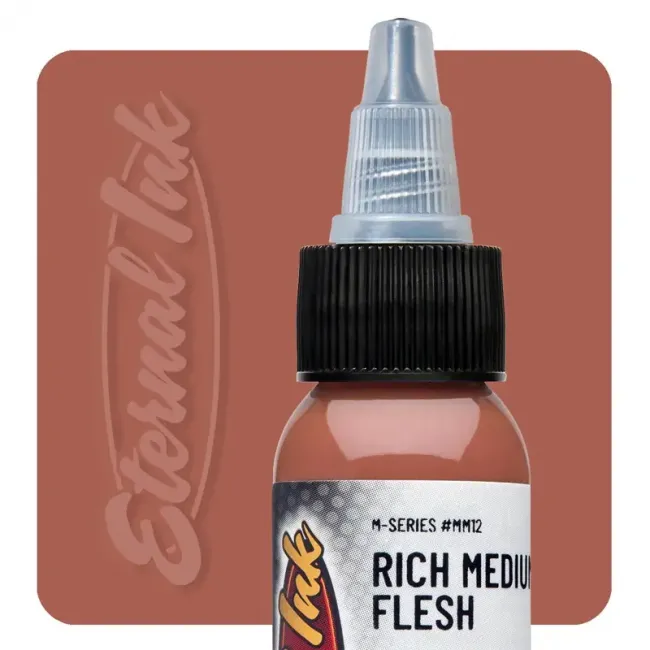 Eternal Ink Rich Medium Flesh - Tus pentru Practica Tatuaje