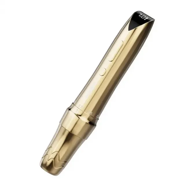 Aparat Micropigmentare Mast P60 Wireless, Stroke Ajustabil 2.2mm-3.2mm, Gold