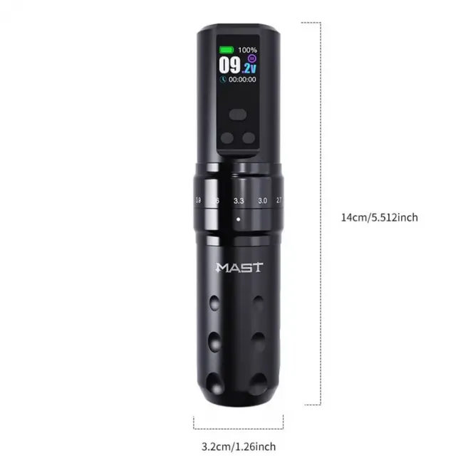 Mast Fold 2 PRO, Wireless Stroke Ajustabil, Masina De Tatuat