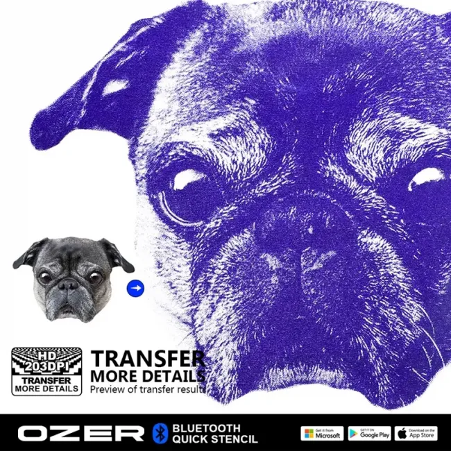 Imprimanta Termica Tatuaje OZER Wireless Bluetooth A4