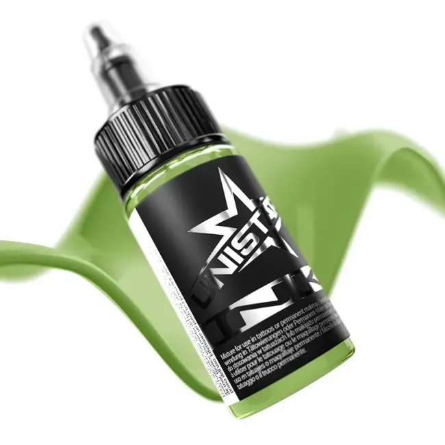 Unistar Ink - Vivid Lime 30ml, Tus Tatuaje