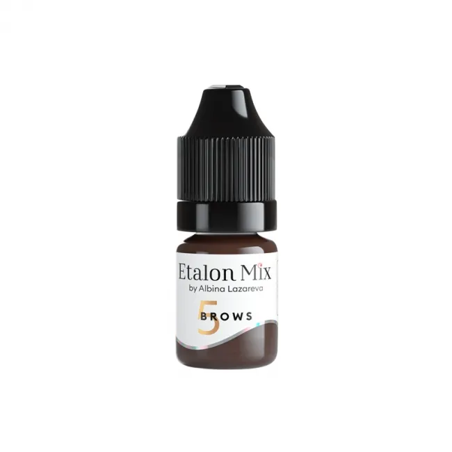 Pigment Sprancene Etalon Mix No.5 Dark Chocolate - Maro Inchis Cald