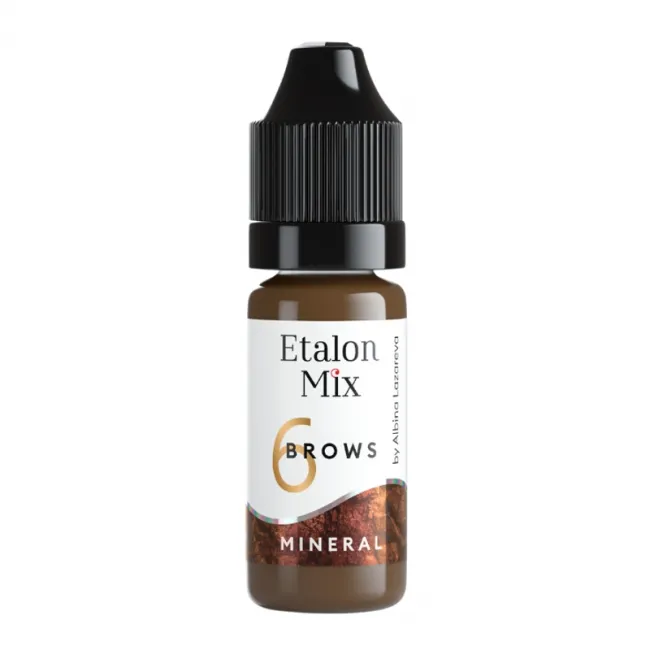Pigment Sprancene Etalon Mix No.6 Taupe - Maro Cenusiu Cald Mineral 10ml