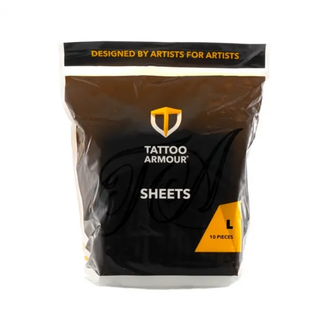 Tattoo Armour Sheets (Pads) - Paduri Absorbante pentru Tatuaj, 10 bucati