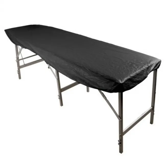 Husa Pat Cu Elastic Neagra, Unigloves, 90 x 210 x 20cm