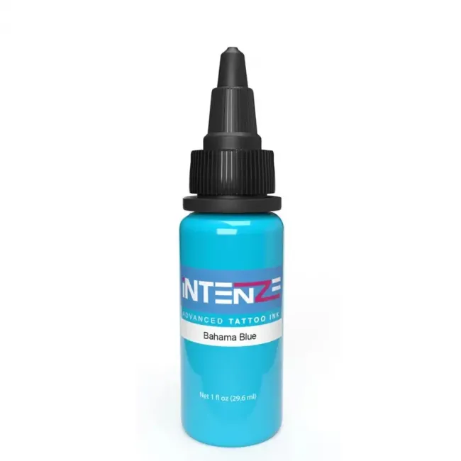 GEN-Z Bahama Blue Tattoo Ink - Formula Noua 2023, REACH Compliant, 29.6ml