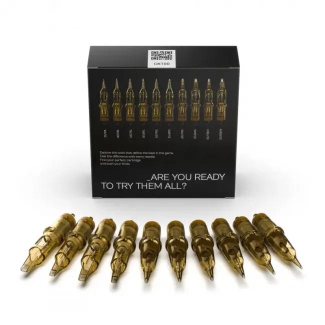 Ace Tatuaj Kwadron Top10 Pack Cartridges - Set Profesional 10 Tipuri Ace